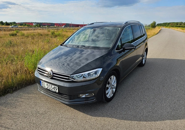 Volkswagen Touran cena 60499 przebieg: 285000, rok produkcji 2016 z Łódź małe 529